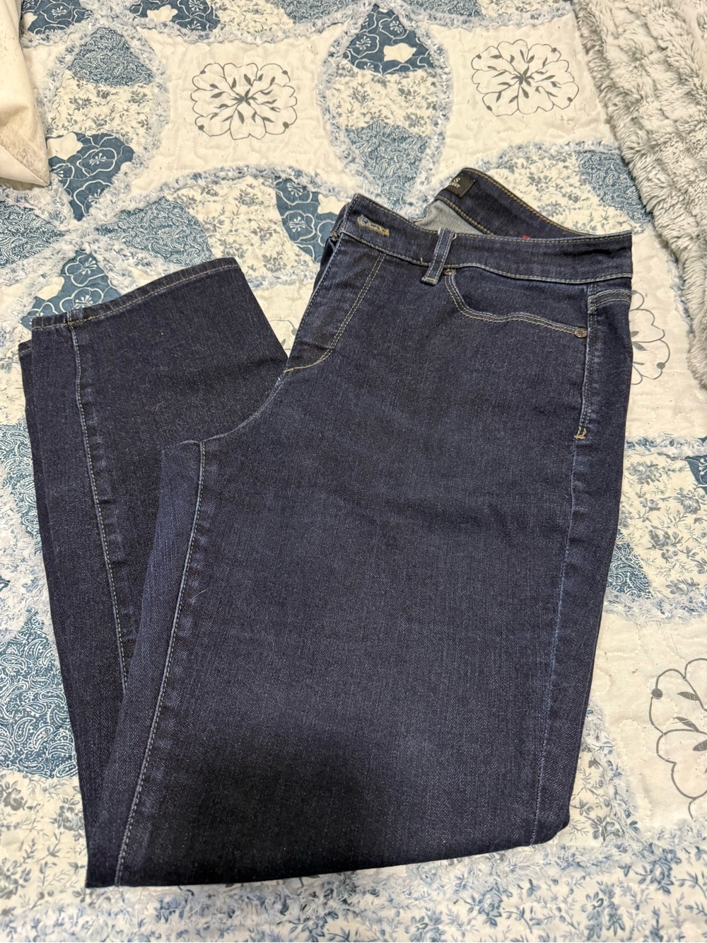 Talbots Dark Wash Straight Leg Jeans